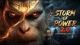 Thumbnail: STORM OF POWER 2.0 | Hanuman Chalisa (High-Intensity Edit)
