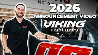 Thumbnail: I'm Driving for Viking Motorsports in 2026!