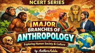 Thumbnail: Major branches of anthropology | NCERT series | Anthropology |