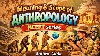 Thumbnail: |Meaning and scope of anthropology | NCERT  Chapter1| Part 1| 