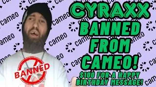 Thumbnail: Cyraxx: Banned from Cameo!  | $100 for a B-Day Message?! | Lolcow Update
