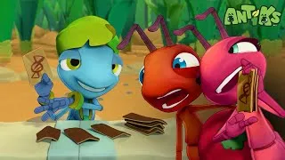 Thumbnail: Antiks Fortune Teller Fun! 🔮🐜 | 🐛 Antiks & Insectibles 🐜 | Funny Cartoons for Kids | Moonbug