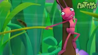 Thumbnail: WINDY DISASTER! 🌬️ Ants Can't Stop Blowing Away! | Antiks 🐜 | Funny Cartoons for Kids