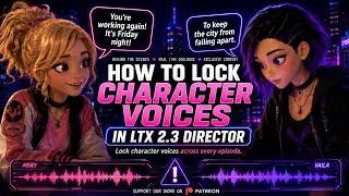 Thumbnail: How to Keep Character Voices Consistent in LTX 2.3