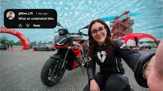 Thumbnail: The Aprilia Tuono 457 is SO MUCH FUN on track