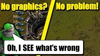 Thumbnail: Can I beat Factorio if buildings are invisible?