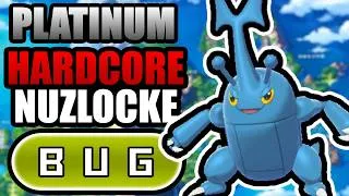 Thumbnail: Pokémon Platinum Hardcore Nuzlocke - BUG Types Only! (No items, No overleveling)