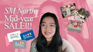 Thumbnail: A Day at the SM North EDSA Mid-Year Sale 2026 | Shopping Vlog 🛍️