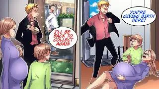 Thumbnail: My dad was a gambler and racked up debts, so my pregnant mom was working to pay them off [Manga Dub]