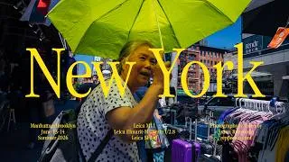 Thumbnail: New York. Street photography POV walk with Leica M11.