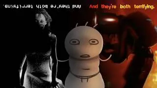 Thumbnail: When two horror creators make the same video