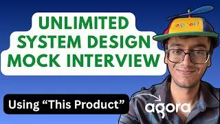 Thumbnail: JUST COPY THIS PROJECT | How to get free System Design Mock Interviews (in 15 Mins)