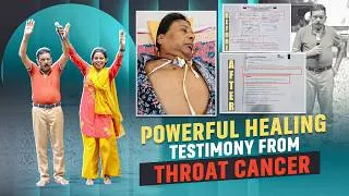Thumbnail: POWERFUL HEALING TESTIMONY FROM THROAT CANCER #ankurnarulaministries  #testimony #powerfultestimony
