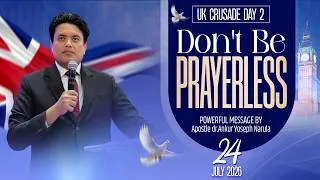 Thumbnail: Don't Be Prayerless | Special Message by #apostleankuryosephnarula #anugrahtv