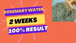 Thumbnail: Rosemary Spray _14 Days Challenge For Long,Healthy&Shiny Hair!!viral#rosemary #viralvideo