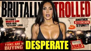 Thumbnail: KIM KARDASHIAN BRUTALLY TROLLED FOR HER "STYLISH" OUTFIT 🙄