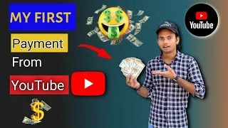 Thumbnail: My first YouTube payment || my YouTube earning || YouTube money 💰