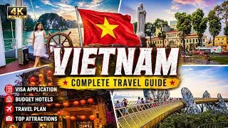 Thumbnail: Vietnam Travel Guide🇻🇳|4K|Budget Trip|Visa Application|Top Attractions|Hotels|Travel Tips|Malayalam|