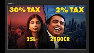 Thumbnail: How the rich pay less tax than you!!