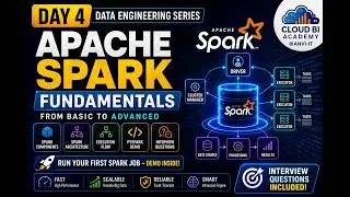 Thumbnail: Apache Spark Fundamentals Explained | Architecture, Execution & PySpark Demo