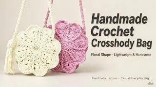 Thumbnail: Easy Crochet Flower Bag Tutorial | Beautiful 8 Petal Crochet Purse