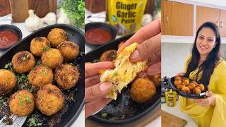 Thumbnail: इसीलिए में मार्किट की Garlic Bread नहीं खाती | Crispy Cheesy Garlic Bombs Without Dough