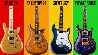 Thumbnail: The 7 Levels of PRS Guitars Explained