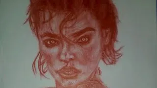 Thumbnail: RED PEN PORTRAIT ART session || Part Three