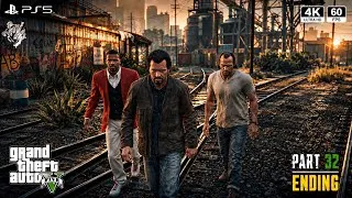 Thumbnail: GTA V PS5 - Gameplay Walkthrough (60FPS 4K) Part 32 No Commentary - ENDING