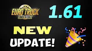 Thumbnail: ETS2 Update 1.61 OUT NOW! Graphics Improvements, Trailer Reworks & More