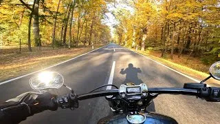 Thumbnail: Harley-Davidson Breakout Autumn Sunset Ride Part 1 | Pure Engine Sound