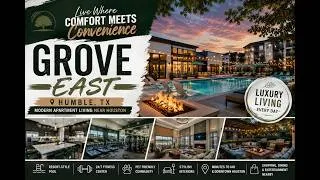 Thumbnail: Grove East Apartments in Humble, TX | Luxury Apartment Tour Near Houston, Texas