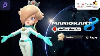 Thumbnail: 12 hours of Mario Kart 8 Wii U Online Battle Mode as Rosalina (very relaxing)