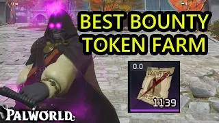 Thumbnail: Palworld 1.0 Best Bounty Token Farm. Best Way to Get Successful Bounty Tokens, Fast Bounty Tokens