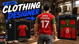 Thumbnail: FiveM Clothing Designer Script 👕 Design Textures IN-GAME with AI, Live 3D & Export (ESX/QB/QBox)