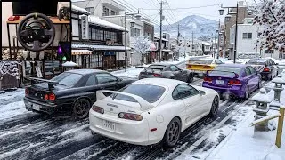Thumbnail: JAPANESE CAR CONVOY Toyota Supra MK4 Steering Wheel Gameplay Forza Horizon 6