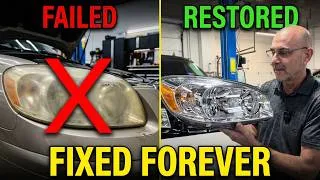 Thumbnail: Fixing A Failed Headlight Restoration: The Right Way To Do It!!