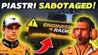 Thumbnail: MCLAREN BREAKS SILENCE as OSCAR PIASTRI ERUPTS Over SHOCK Hungarian GP Team Radio!