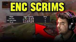 Thumbnail: ENC Scrims Americas Day 1 | Hal 37 kills | Zap no scope kraber