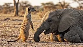 Thumbnail: The Elephant Regrets Provoking a Honey Badger