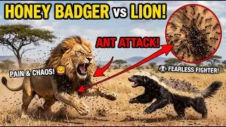 Thumbnail: Honey Badger vs Lion: Ant Attack Turns the Battle Around!