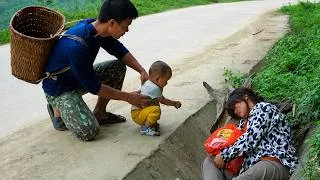 Thumbnail: Single Father Finds an Unconscious Girl by the Road After Returning from the Market