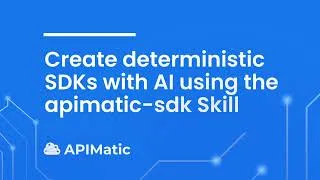 Thumbnail: Create, customize and publish SDKs for your API with Claude Code