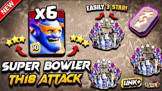 Thumbnail: Best TH18 Attack Strategy With SUPER BOWLER (Town Hall 18) | Th18 SUPER BOWLER Attack Clash of Clans
