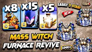 Thumbnail: Mass WITCH Attack With FURNACE REVIVE 2026 (Town Hall 18) | Best TH18 Attack Strategy Clash of Clans