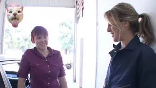 Thumbnail: Lesbian Romantic Kiss #6 – Auto Mechanic Love Scene USA | Passionate Movie Moments