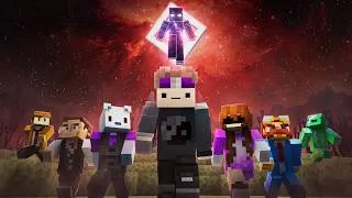 Thumbnail: Trapping Youtubers in a Cosmic Manhunt in Minecraft