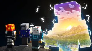 Thumbnail: Trapping Youtubers Inside a Simulation in Minecraft