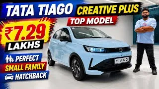 Thumbnail: Tata Tiago Creative Plus 2026 Full Review  🔥| Best Daily Use Hatchback😎
