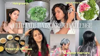 Thumbnail: Ultimate Hair growth Challenge!! ✨🌷| Hairgrowth, Hairfall, Shiny & Silky Hair! 